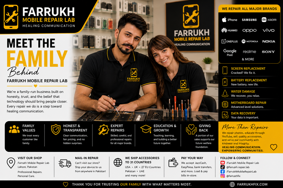 Meet the Family Behind Farrukh Mobile Repair Lab