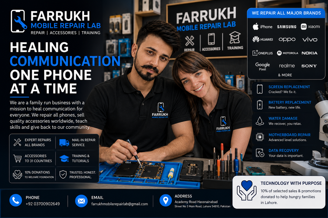 Why Farrukh Mobile Repair Lab Exists: Healing Communication One Phone at a Time