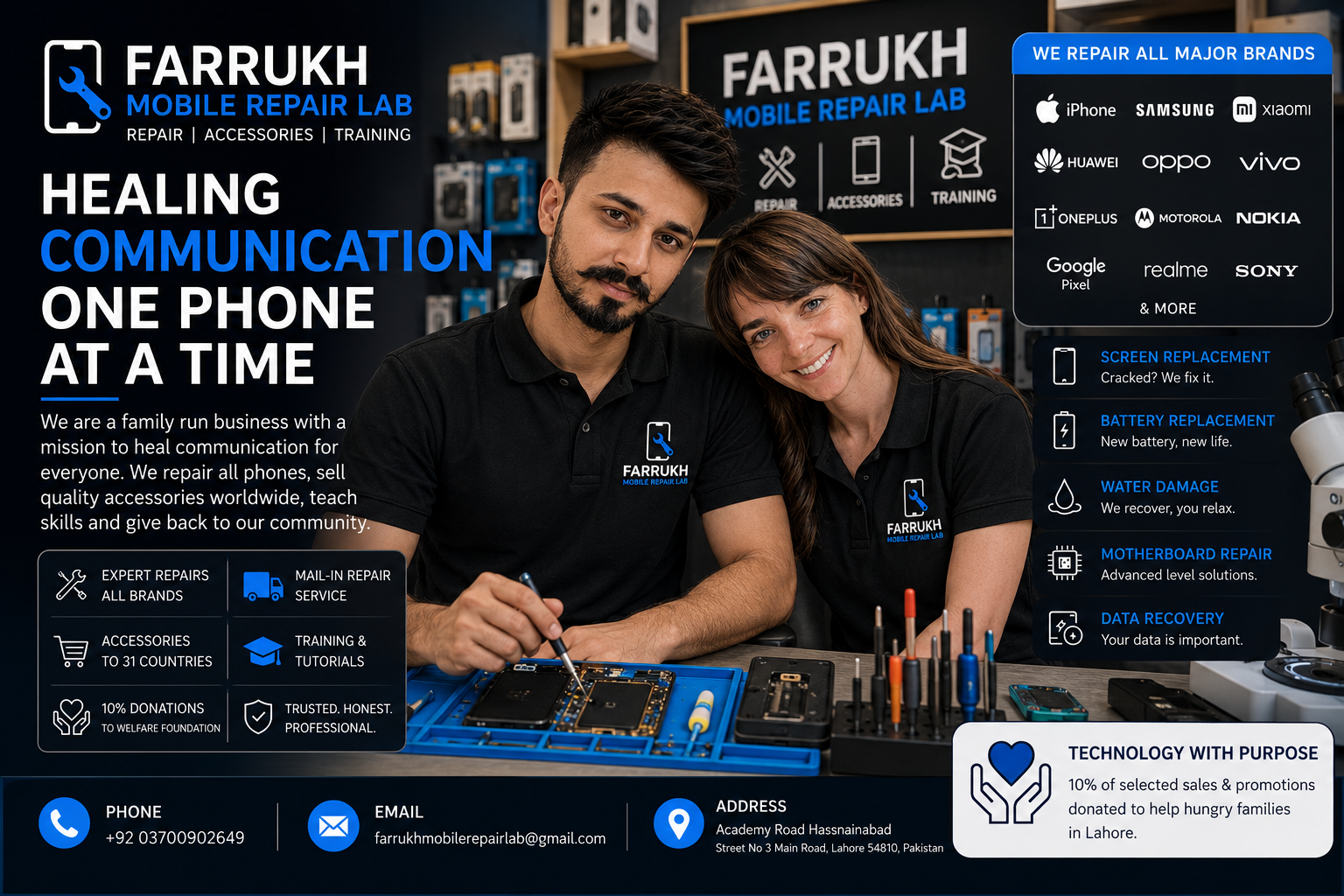 Why Farrukh Mobile Repair Lab Exists: Healing Communication One Phone at a Time